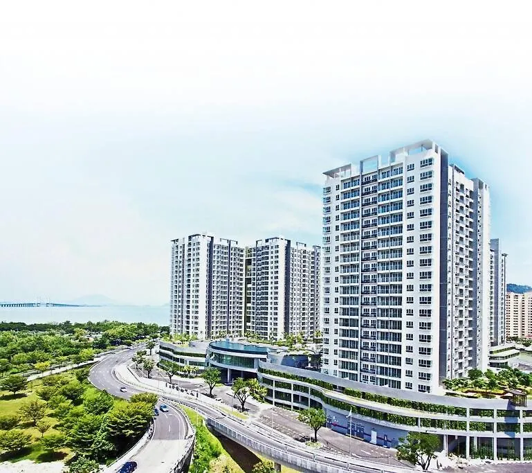 ●T11●2Pax●Studio●5Min●Queensbay●Pg Bridge View● بيان ليباس ماليزيا